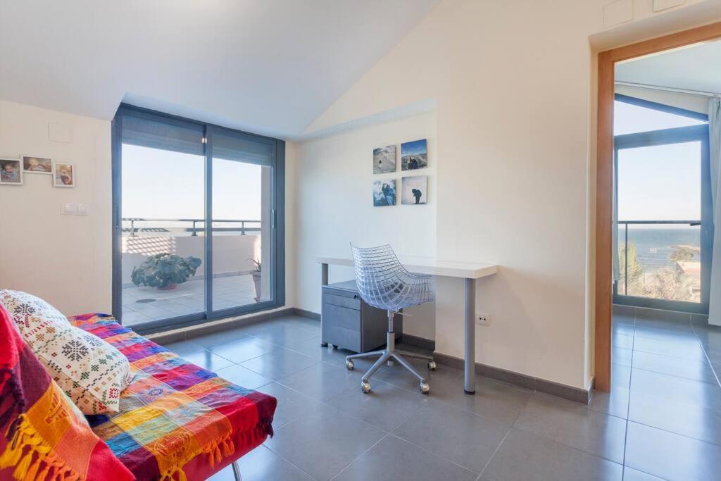 Confortable Beach Appartment With Views To The Sea プソル エクステリア 写真